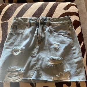 Pacsun jean skirt